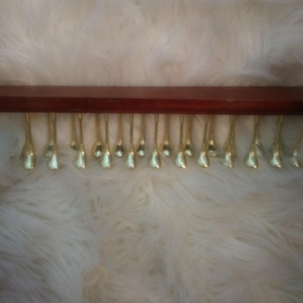 Solid mahogany golf tee tie rack!🌼🇺🇸